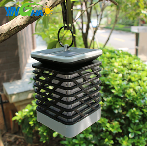 En plein air suspendus Lampe Torche Solaire pour Jardin, Étanche Solaire Flammes Lumière avec Scintillement Flamme Effet lumière - Product Image 3