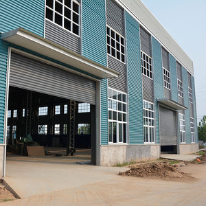 Steel Structure Warehouse Building with Concrete <strong>Slab</strong> and Brick Wall in Lebanon - Product Image 6