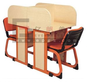 Nhà Máy Giá thư viện đồ nội thất đọc Bàn và ghế cho 4 người - Product Image 5