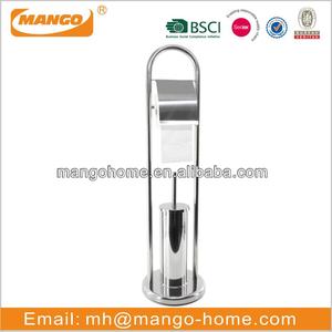 In piedi In Acciaio Inox Holder <span class=keywords><strong>Carta</strong></span> <span class=keywords><strong>Igienica</strong></span> <span class=keywords><strong>e</strong></span> Toilet Brush Holder - Product Image 6
