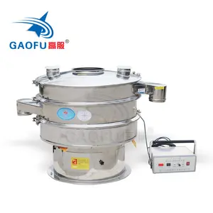 round gyratory vibrating screen metal powder ultrasonic sieving machine