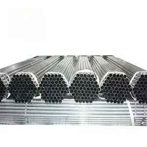 비계 Gi 튜브 파이프 Pre Galvanizado Tubos De Acero Galvanized Steel BS1387 BS1139 1.5 인치 48.3x3.2mmx6m TYT Bs 라운드 천진