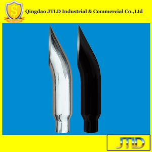 Negro ángulo de inglete chimenea de escape para camiones - Product Image 3