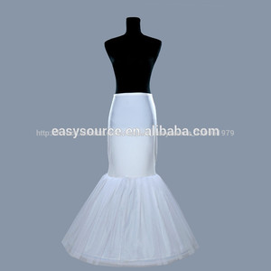 vente en tulle empoissonnement sirène, underdress femmes. en queue de poisson robe blanche en couches <span class=keywords><strong>jupons</strong></span> - Product Image 1