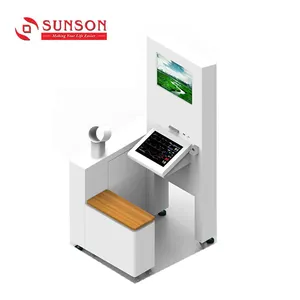 Customize Medical Care Health Kiosk with Body Weight Heart Rate Checking Function