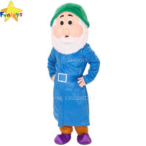 Funtoys CE les Sept Nains. Costume de mascotte de dessin animé de taille adulte pour l'événement de fête d'Halloween - Product Image 2