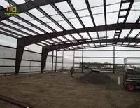 Light Steel Structure Frame Shed