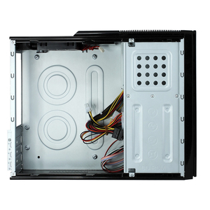 เคสคอมพิวเตอร์ตั้งโต๊ะ Micro ATX <span class=keywords><strong>MINI</strong></span> Tower แบบบางทำจากโลหะพร้อมพอร์ตด้านหน้าและพัดลมทำความเย็น - Product Image 5