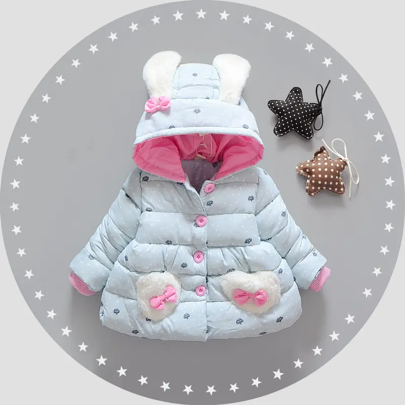Детское зимнее пальто с хлопковой подкладкой Hao, детская теплая куртка для девочек, детская зимняя одежда, пальто для девочек