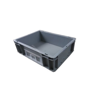 Durable 400*300*120mm EU Plastic Solid Logistics Storage Box Recyclable <strong>Stackable</strong> <strong>Crate</strong> - Product Image 2