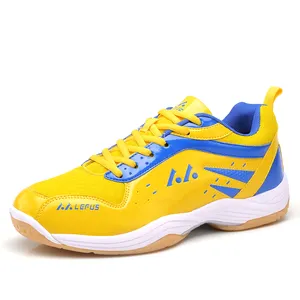 Niedrigere Kosten Badminton schuhe Erwachsene rutsch feste Indoor Court Sport Lauftraining Racquetball Turnschuhe Bequeme Tennis schuhe