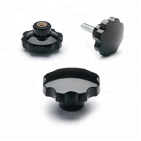 OEM Manufacture 페놀 플라스틱 잎 모양 손잡이를 당겨 Customized 클램핑 handle 손잡이를 당겨 기계 툴 knob 액세서리 hardwares