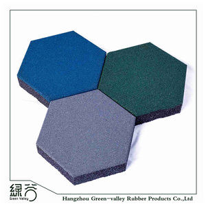 Chine <span class=keywords><strong>prix</strong></span> d'usine hexagone en caoutchouc pavé briques pour extérieur jardin voie aire de jeux allées cheval stable - Product Image 4