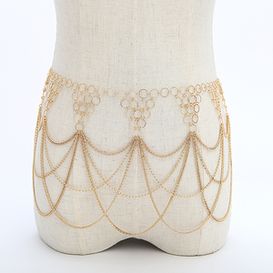 Handmade Brass chuỗi cơ thể đồ trang sức cho phụ nữ tùy chỉnh tên Zodiac kim cương cho đám cưới đính hôn bên 25 cái kích cỡ khác nhau - Product Image 2