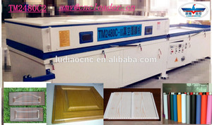 Caliente la venta en Guangzhou exposición. Pvc films membrana <span class=keywords><strong>de</strong></span> vacío máquina <span class=keywords><strong>de</strong></span> la prensa <span class=keywords><strong>de</strong></span> la puerta. Puerta <span class=keywords><strong>de</strong></span> la cocina - Product Image 1