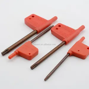 Red colour T7 T9 T8 T10 T15 T20 FLAG TYPE plum mini screwdriver for cutting tools