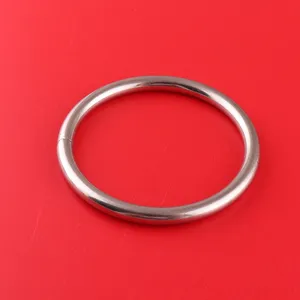 cheap price 2 inch metal round o ring for handbag