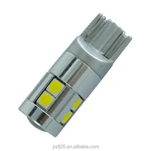 Car Styling t10 3030 9 smd 9smd W5W Canbus Error Free Non polarity Car Wedge Light Marker Lamp Reverse License Plate Bulb