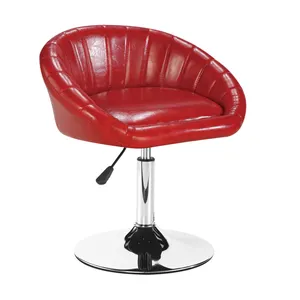 현대 높은 PU 가죽 뜨거운 판매 저렴한 조절 바 의자 도매 프로모션 회전 리프트 바 의자