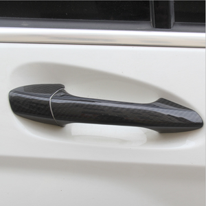 Housse de poignée de <span class=keywords><strong>porte</strong></span> en Fiber de carbone pour Mercedes, pour modèles A, B, C, E, S, GLA, CLS, GLE, CLA, GLK - Product Image 2