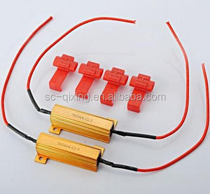 <strong>LED</strong> Turn Signal Decoder Car <strong>LED</strong> Turn Signal Decoding <strong>Resistor</strong> 24V50W LOAD <strong>RESISTORS</strong> Car Fog Lamp Resistance