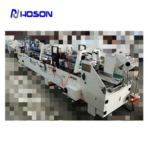 Automatic DVD/CD Box Folder Gluer Machine