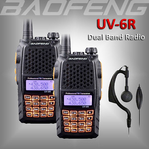 Tốt Nhất Cầm Tay Baofeng UV-6R Tầm Xa Công Suất Cao 7 Wát Băng Tần Kép Uhf/Vhf Ham Radio Baofeng UV 6R - Product Image 4