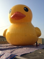 Mascotte géante de canard jaune en caoutchouc gonflable fabriquée à Guangzhou