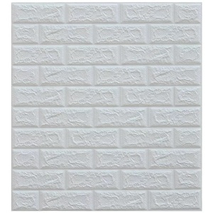 <strong>3d</strong> Foam <strong>Wall</strong> <strong>Panel</strong> Cheap Price 8.5mm Thickness <strong>Brick</strong> Foam Sticker Soft Living Room <strong>3d</strong> Wallpaper <strong>Brick</strong> for Indoor <strong>Wall</strong> Decoration - Product Image 4