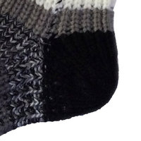 Chaussettes de lit en tricot torsadé épais - Chaussettes d'hiver antidérapantes avec pompon, chaussettes pantoufles chaudes pour la maison
