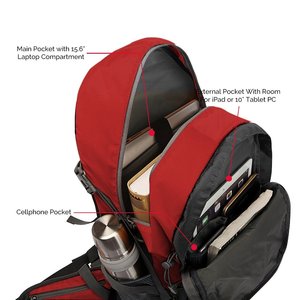 WOQI 40L <span class=keywords><strong>Mochila</strong></span> de senderismo al aire libre Cubierta de lluvia multiusos impermeable para acampar Viajes y caza - Product Image 3