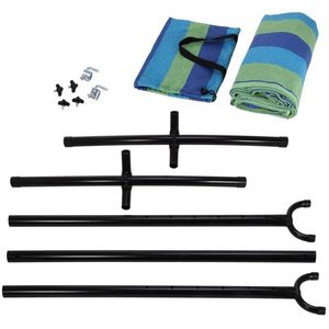 Ngoài trời cắm trại vải Võng với tiết kiệm không gian thép đứng treo đu võng giường xách tay gấp ghế - Product Image 5