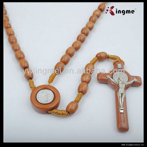 <span class=keywords><strong>St</strong></span> <span class=keywords><strong>Benedict</strong></span> 아크릴 카톨릭 목걸이 묵주 코드 선물 - Product Image 6