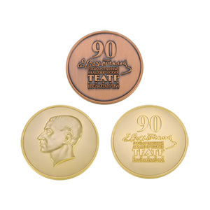 Tùy Chỉnh Dập Nổi Đồng Bạc Vàng Kim Loại Thách Thức Đồng Xu 3D Nhà Sản Xuất - Product Image 3