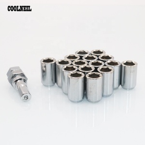 Guangzhou Fornitore Vendite Calde Parti di Automobili Da Corsa Esagono Interno Ferro 16pcs Ruota Dado di Bloccaggio, auto Bloccaggio Delle Ruote Lug Dado <span class=keywords><strong>Chiave</strong></span> - Product Image 3