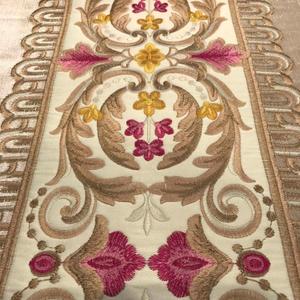 Tela de terciopelo bordada para sofá, diseño marroquí, precio por metro - Product Image 6