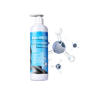 Champú en Crema de Queratina Brasileña Orgánica Kera Vit, Fórmula Natural Purificante para el Cuero Cabelludo, Suave, Refrescante, Nutritivo, Anticaspa 2 en 1 - Product Image 1
