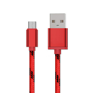 Cabeza de Metal trenzado cable micro usb <span class=keywords><strong>comprar</strong></span> directamente del fabricante de porcelana - Product Image 4