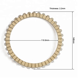 แผ่นคลัทช์บริการทันเวลาสำหรับ Harley Davidson XL1200 Sportster / N Nightster XLH1200 <span class=keywords><strong>XR1200</strong></span> XL1200R XL1200S XL1200T XL1200X - Product Image 2