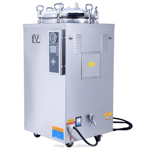 Sterilizzatore ad alta temperatura chirurgico automatico dell'<span class=keywords><strong>autoclave</strong></span> del vapore di pressione verticale da 100 litri da vendere - Product Image 3