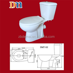 Un pezzo water prezzo cinese, con corrispondenti mobile <span class=keywords><strong>lavabo</strong></span> con piedistallo - Product Image 6