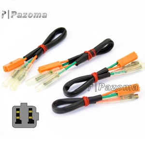 Conector de indicador de señal de giro, cable adaptador Universal para <span class=keywords><strong>KAWASAKI</strong></span> - Product Image 6