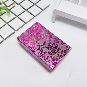 Groothandel Custom Logo Gedrukt Kleurrijke Kartonnen Sieraden Verpakking Custom Luxe Papier Sieraden Geschenkdoos Met Boog En Schuim - Product Image 3