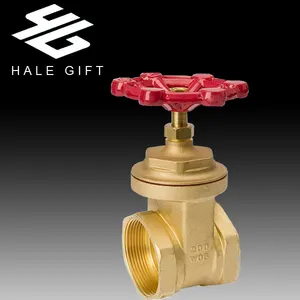 1/2 - 4 Inch Brass Stem Gate Globe Valve with Aluminum Handwheel