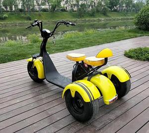 Scooter Eléctrico Halley para Adultos, 60V 12AH 20AH 1000w 1500w 2000w, Triciclo <span class=keywords><strong>Citycoco</strong></span> con Batería de Litio de 1500mAh - Product Image 6