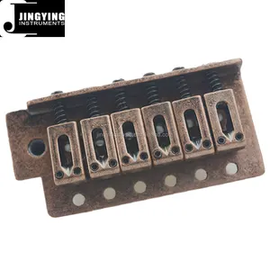 Wholesale Guitar Hardware Series, Single Locking System, S T Style Horizontal Chord Code Electric Guitar Tremolo Bridge