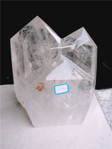 Grande <span class=keywords><strong>Cristallo</strong></span> <span class=keywords><strong>di</strong></span> Quarzo Naturale Trasparente a 6 Lati per Guarigione - Product Image 5
