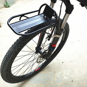 Soporte de carga para <span class=keywords><strong>bicicleta</strong></span> de montaña, frontal de aluminio alforja, porta equipaje - Product Image 5