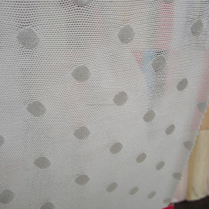 Nuevo diseño de la tela de nylon elastane 1 cm diámetro puntos jacquard tejido de punto para bras - Product Image 3