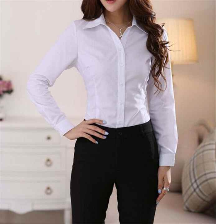 Best Selling OEM Design Ladies Office Wear Long Sleeve Formal Shirt|  Alibaba.com